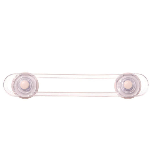 Dreambaby Child Safety Latch - Flexible - 91mm - Transparent - Secure Lock
