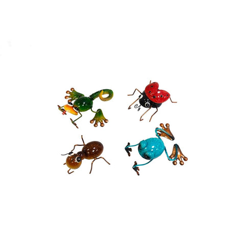 Lotus Hanging Pot Critters - Assorted Designs - Powder Coated Steel - Auzzistore