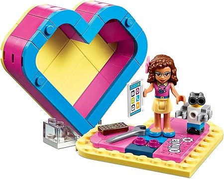 LEGO 41357 Olivia's Heart Box Building Kit - Auzzistore