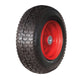 Sherlock 16 Wide Wheelbarrow Wheel - 16x6.50-8 - Steel - Durable