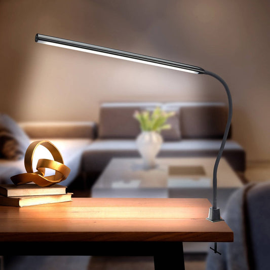 Brilliant Large Black Create Desk Lamp with Clamp - 10W - 525mm x 500mm – view 2