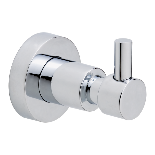Tesa Loxx Bathrobe Hook - Chrome Plated Metal - 50mm x 68mm x 55mm