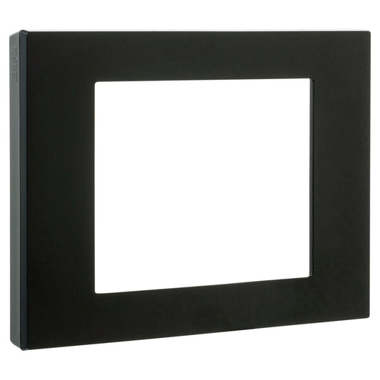 HPM VIVO Coverplate Black Graphite - 118mm x 85mm - Durable Plastic - Auzzistore