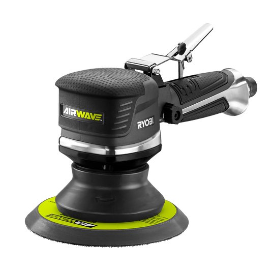 Ryobi Airwave Air Dual Action Sander 150mm Composite Lightweight