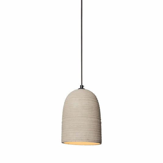 Crudo Pendant - Concrete Light Fixture - 153mm - Unique Design
