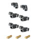 Holman Misting Expansion Kit - 4 Tees, 2 Elbows, 3 Brass Jets, 60mm x 150mm x 80mm