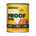 Taubmans 1L Neutral Low Sheen Sunproof Exterior Paint - UV Protection - Fast Drying