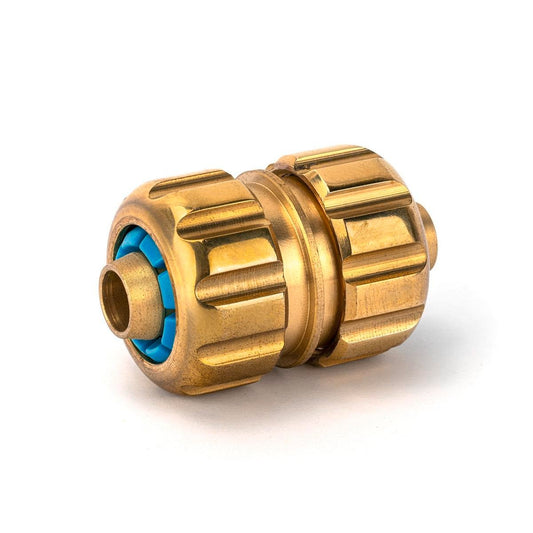 Holman Hose Joiner - 12mm - Brass - Grip N Lock Connection - Auzzistore
