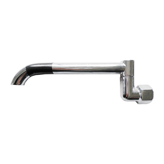 Shaw Mason Chrome Swivel Laundry Arm - 180mm - Durable Brass Construction