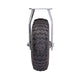 Easyroll Pneumatic Castor 260mm Black Steel 140kg Load Capacity