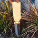 Elluminate Garden Bollard - Warm White - 75mm Stainless Steel - Safe