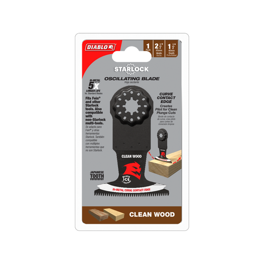 Diablo 65mm Starlock Multi Tool Plunge Cutting Blade - Precision Cutting - Auzzistore