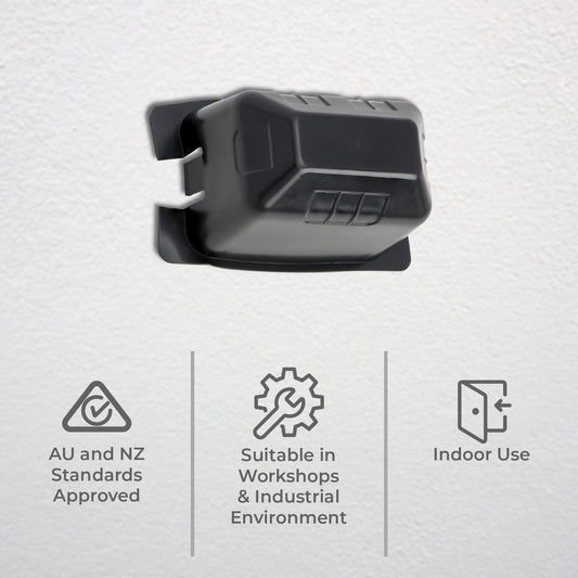DETA Power Point Shroud - Insulating Cover - PVC - 115mm - Safety – view 2 - Auzzistore