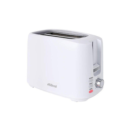 Mistral 2 Slice Toaster - 1.3m Cord - Self-Centring Slots - 7 Browning Controls - Auzzistore