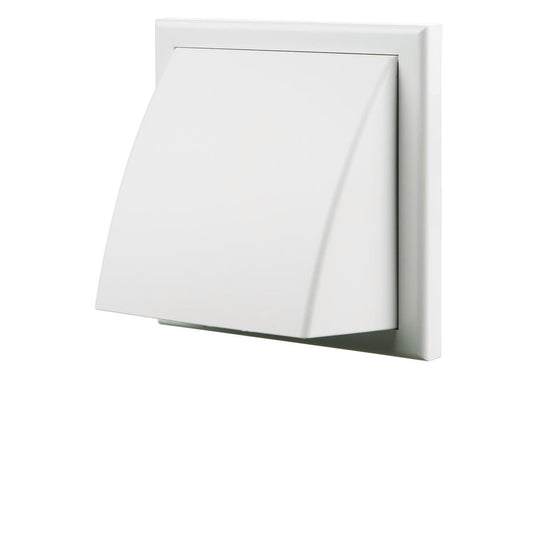 Blauberg 100mm Weatherproof Exterior Wall Cowl ABS Plastic Easy Maintenance - Auzzistore