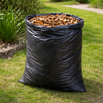 Grunt 240L Wheelie Bin Liners - 20 Pack - Plastic - Easy Tear - Durable