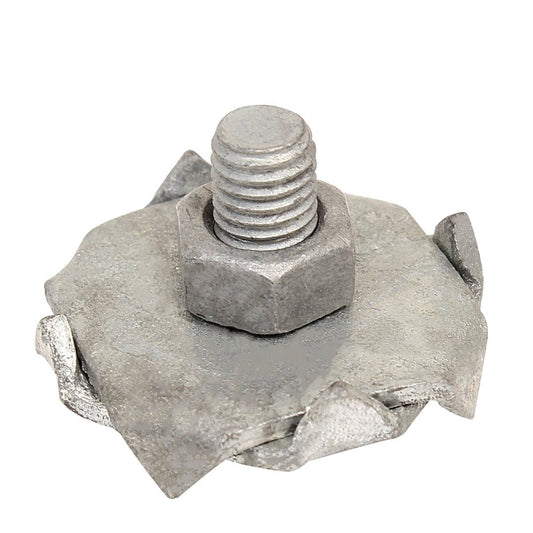 O Briens Electric Fencing Wire Joint Clamp 10 Pack - Galvanised - 40mm x 100mm x 150mm - Auzzistore