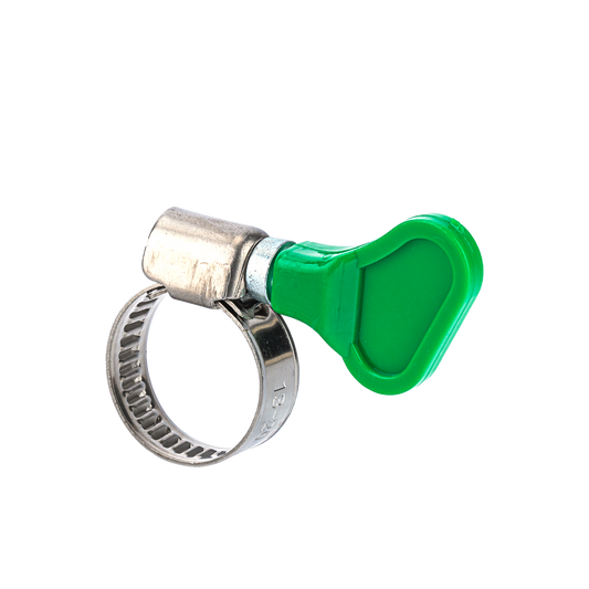 Holman Stainless Steel Hose Clamp with Butterfly Grip - 13-20mm - Tool-Free - Auzzistore