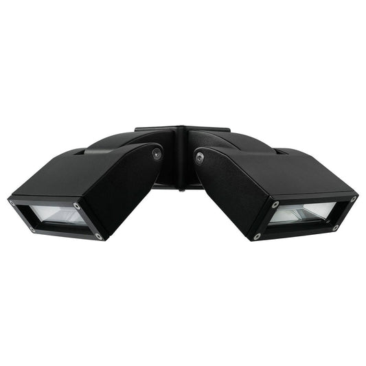 Brilliant Nighthawk 24W Black Twin Flood Light 400mm x 150mm – view 2
