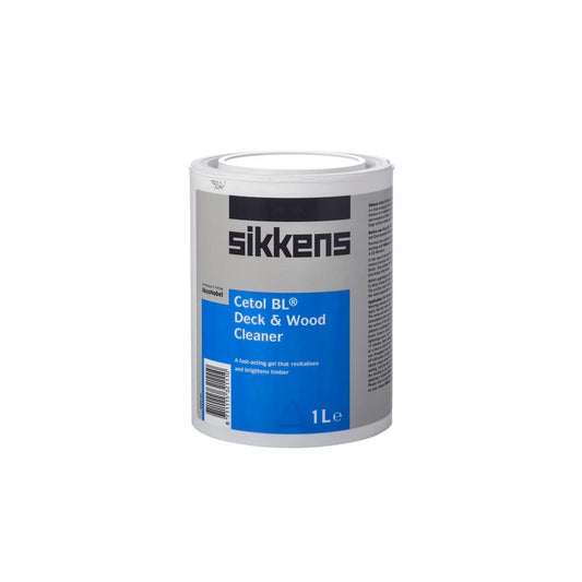 Sikkens 1L Cetol BL Deck and Wood Cleaner - Fast Acting Gel - Easy Use