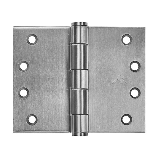 Pinnacle Wide Throw Hinge - 100mm - Satin Stainless Steel - Fixed Pin