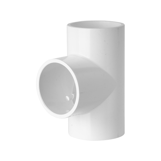 Holman 40mm PVC Plain Tee - 40mm - Plastic - Irrigation Junction