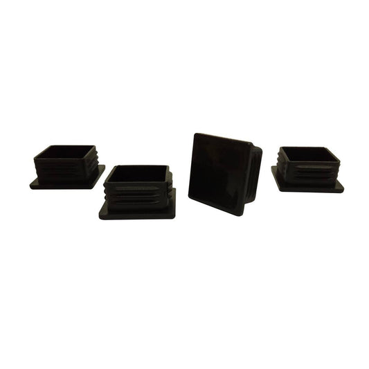 Surface Gard Chair Tips - 32mm Black Plastic - 4 Piece Set - Auzzistore