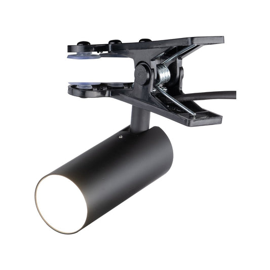 Verve Design Cody Clip Lamp 4.5W LED 145mm x 90mm x 130mm Black - Adjustable Shade – view 2