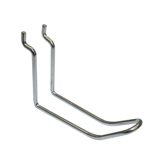 Everhang Pegboard Hooks - 2 Pack - Steel - Garage Storage – view 2
