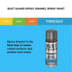 White Knight Rust Guard 310g Epoxy Enamel Spray Paint - Machinery Grey - UV-Resistant - Durable - Quick Dry