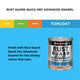 White Knight Rust Guard 500ml Advanced Enamel Paint - Neutral Satin - Quick Dry - 0.5L