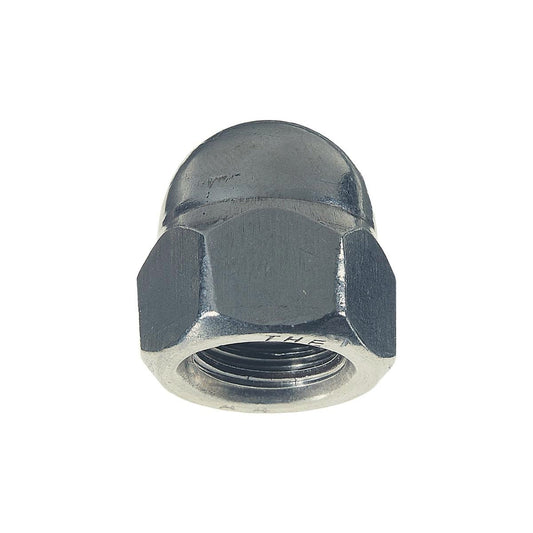 Hobson M12 Galvanised Dome Nut - DIN 1587 - 20mm x 21mm x 18mm - Auzzistore