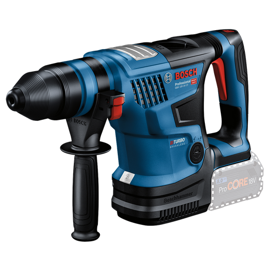 Bosch 18V Professional Biturbo Rotary Hammer 5.8J - Skin Only - 430mm x 250mm x 93mm - Auzzistore