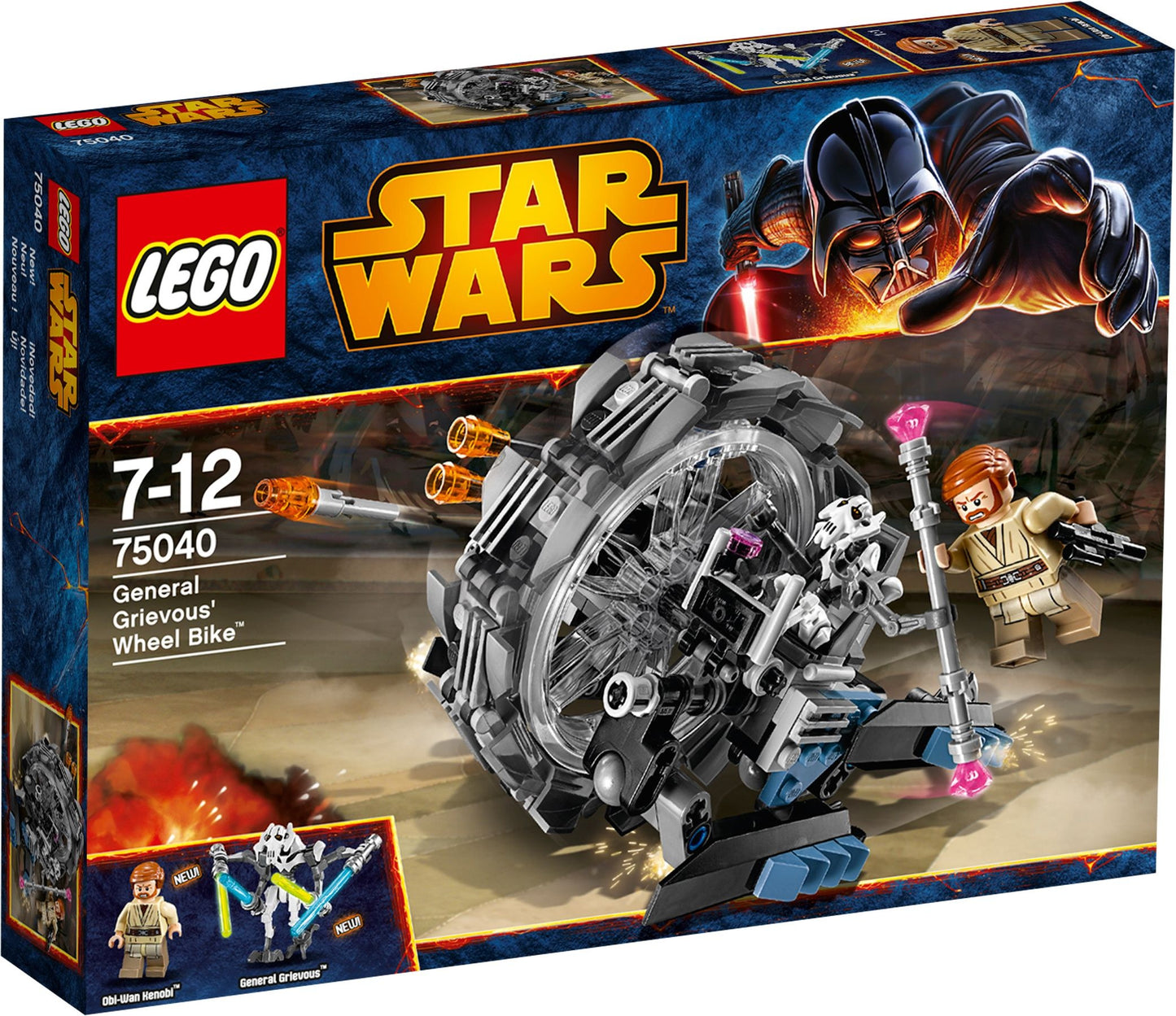 Star Wars Lego 75040 obi wan general grievous- Auzzi Store