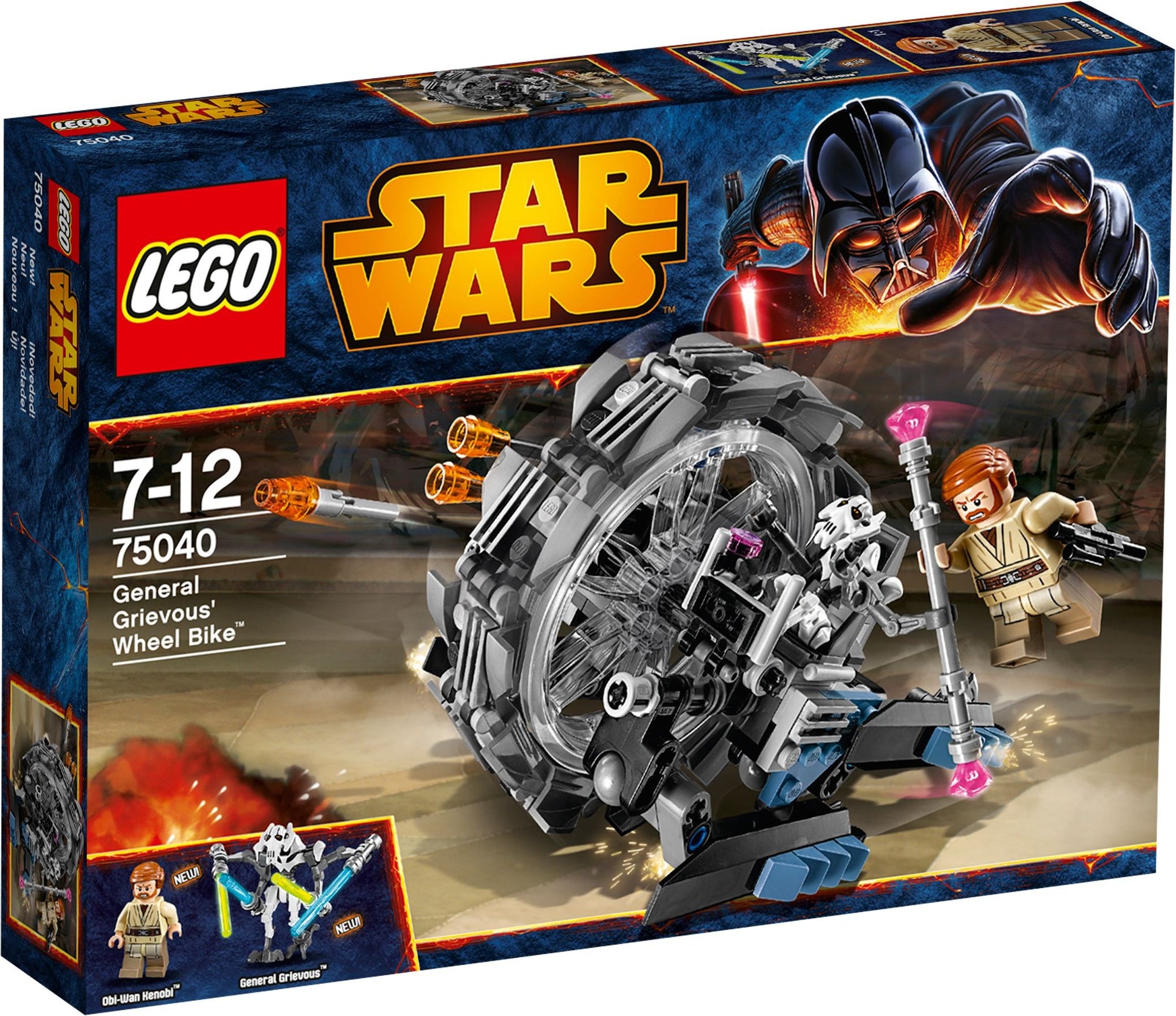 Star Wars Lego 75040 obi wan general grievous- Auzzi Store