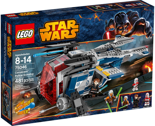 LEGO 75046 Coruscant Police Gunship - Anakin & Ahsoka - Auzzistore