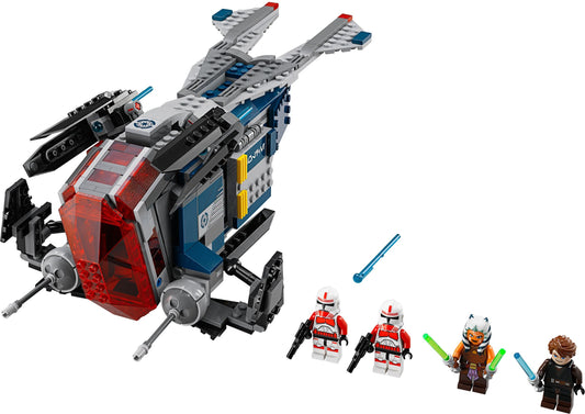 LEGO 75046 Coruscant Police Gunship - Anakin & Ahsoka – view 2 - Auzzistore