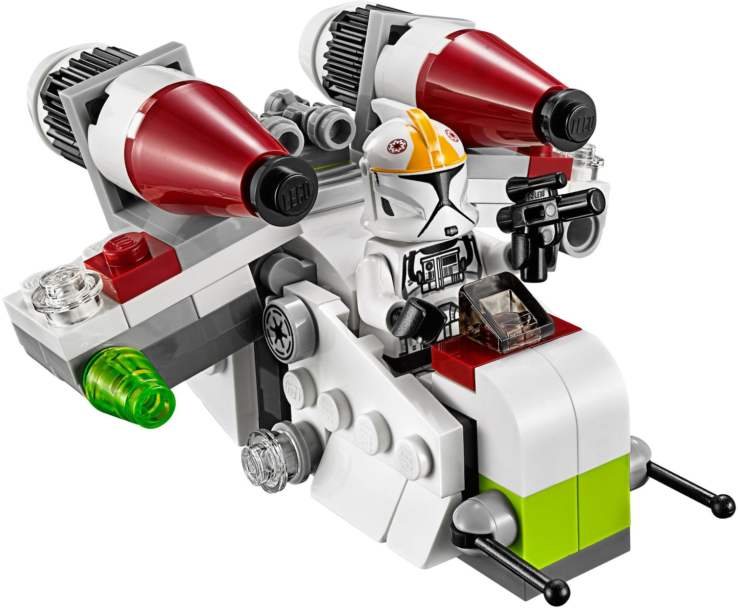 LEGO 75076 Star Wars Microfighters Series 2 Republic Gunship- Auzzi Store