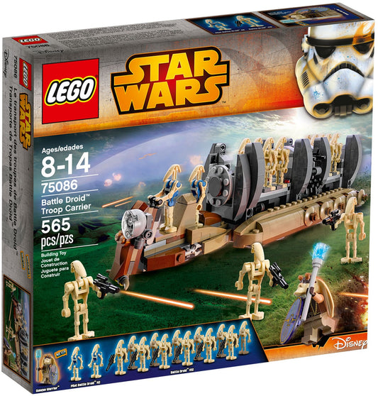 LEGO 75086 Battle Droid Troop Carrier - Naboo Star Wars - Auzzistore