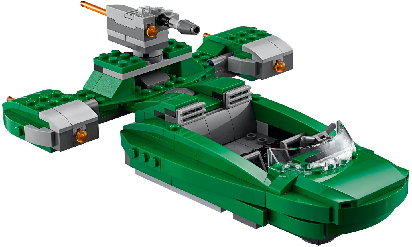 LEGO 75091 Flash Speeder - Naboo Starfighter with Minifigures