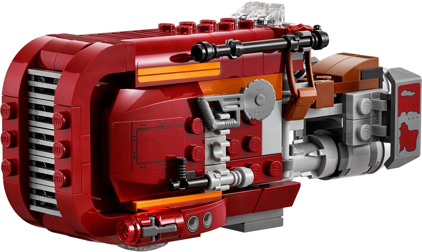 LEGO 75099 Rey's Speeder + Unkar's Thug Minifigure Star Wars