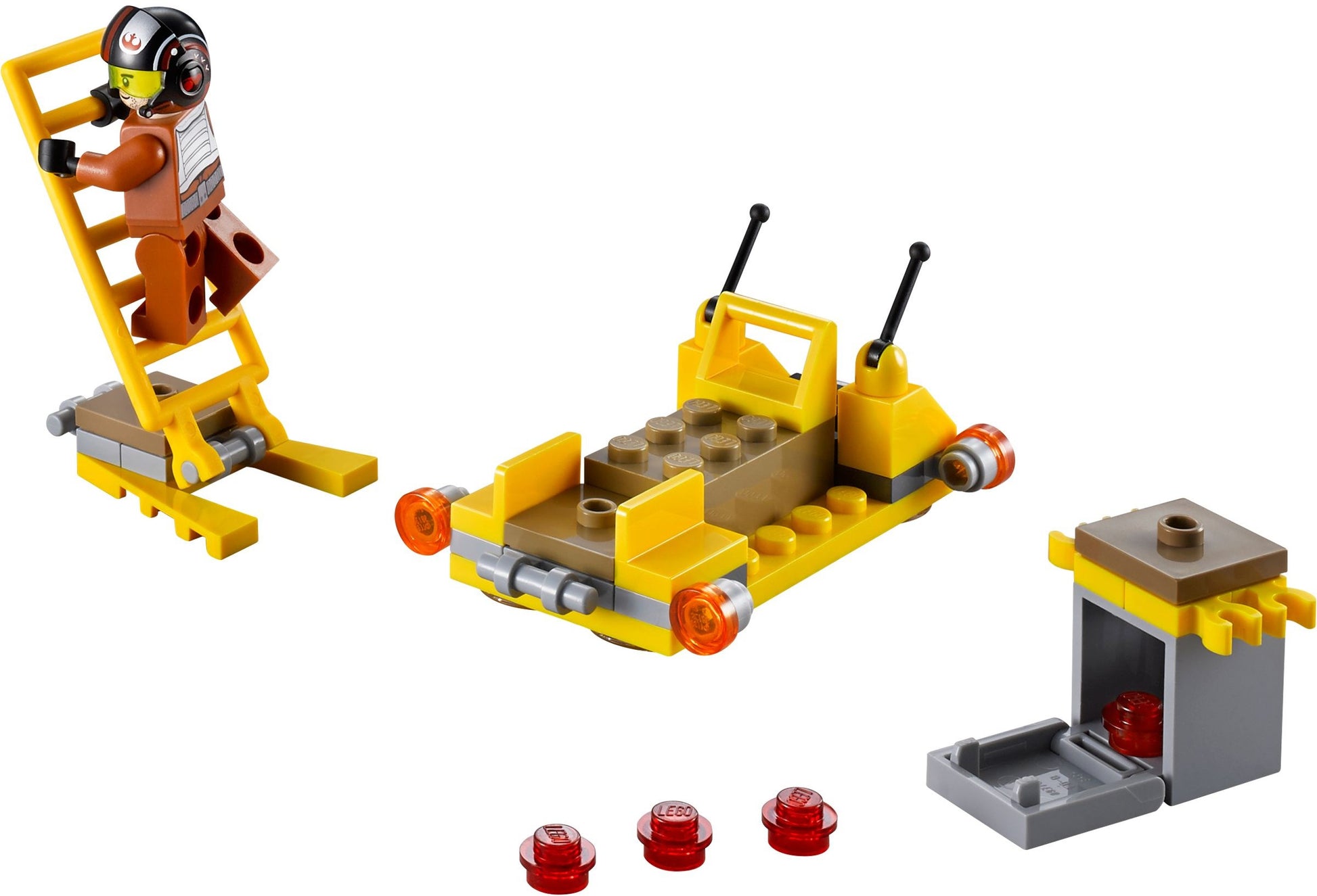 LEGO STAR WARS 75102 Poe's X-Wing Fighter BB9- Auzzi Store