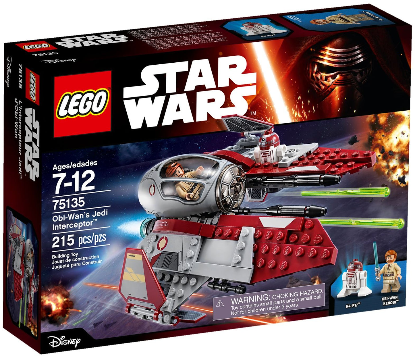 LEGO 75135 Obi-Wan's Jedi Interceptor - Star Wars Starship