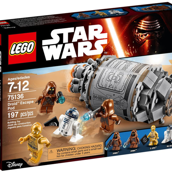 LEGO 75136 Star Wars Droid Escape Pod- Auzzi Store