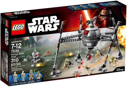 LEGO 75142 Homing Spider Droid - Yoda vs. Battle Droids - Auzzistore