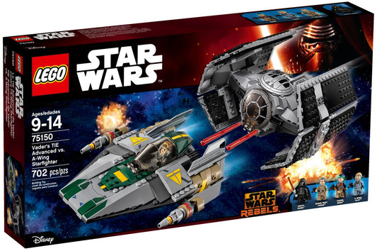 LEGO 75150 Vader's TIE vs. A-wing Starfighter - Auzzistore