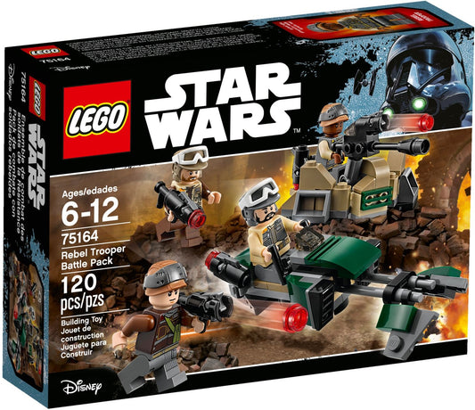 LEGO 75164 Rebel Trooper Battle Pack - Speeder & Trench - Auzzistore