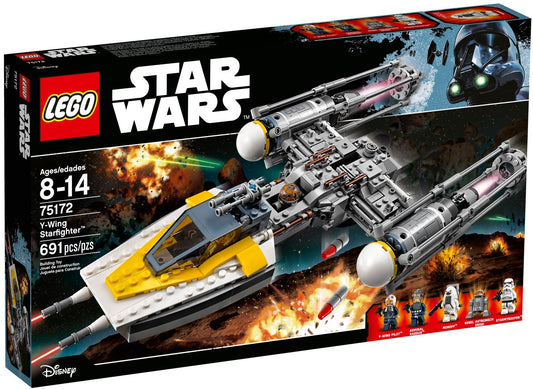 LEGO 75172 Y-wing Starfighter with Bomb-Drop Function - Auzzistore