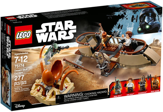 LEGO 75174 Desert Skiff Escape - Star Wars Sarlacc Pit - Auzzistore