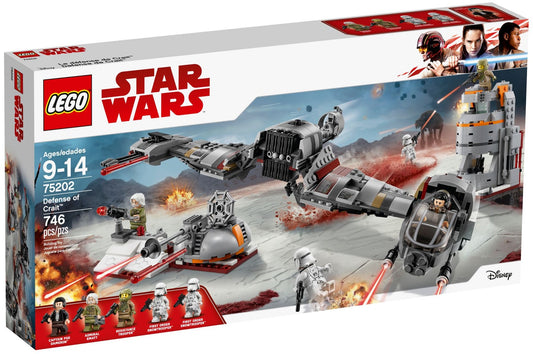 LEGO 75202 Star Wars Defense of Crait Battle Set - Auzzistore